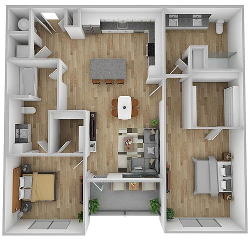 Floor plan B2