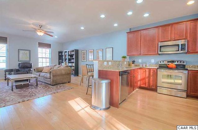 Main level open floorplan