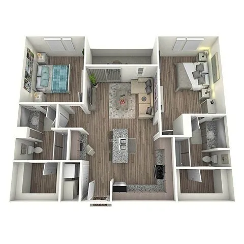 Floor plan B1