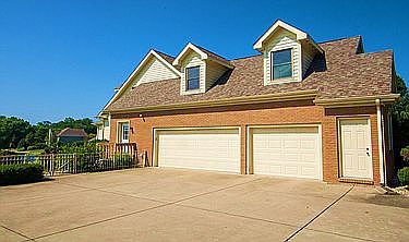 3 car garage + extra parking