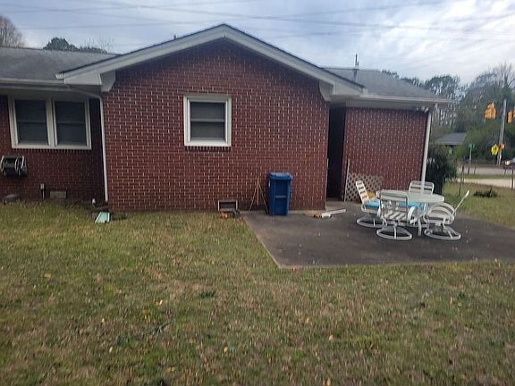 Backyard - large patio area
