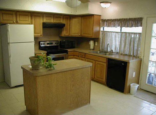 New ceramic tile floor