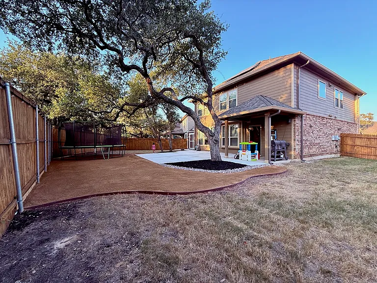 Great outdoor space for weekend cookouts and gatherings.
