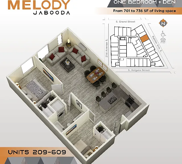 Melody Jabooda Apartments — Photo 90