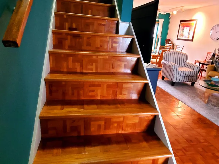 Stair leads to the 2nd floor.