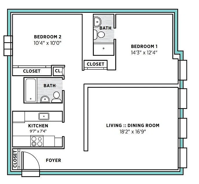 Floor plan Style 04