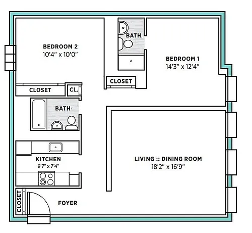 Floor plan Style 04