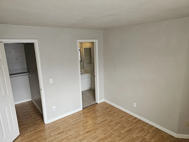 Master Bedroom Closet and Bathroom Entry