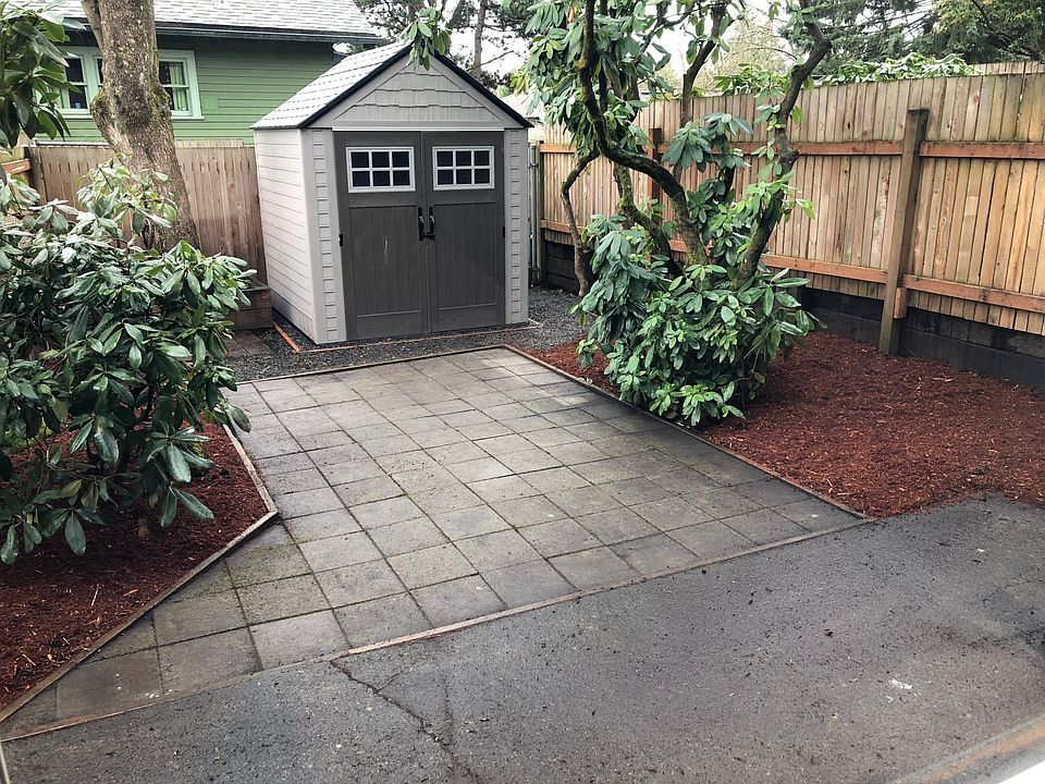 Private back yard