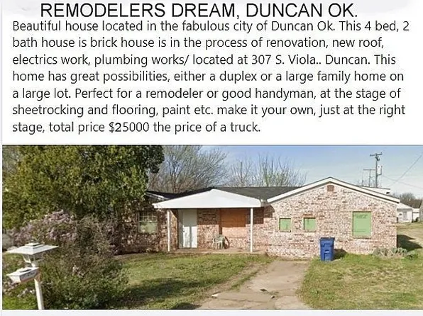 307 S Viola St, Duncan, OK 73533