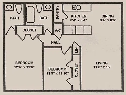 Floor plan B2
