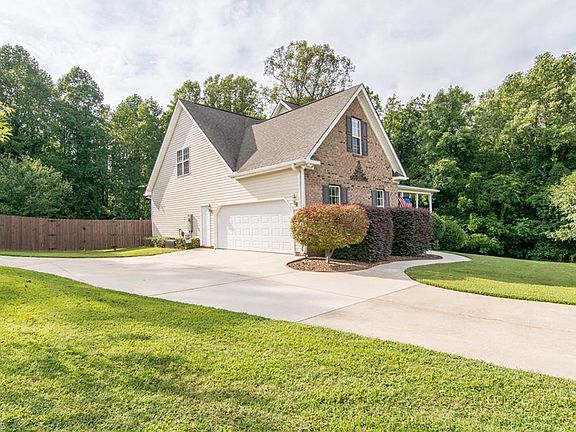 Fully fenced back yard