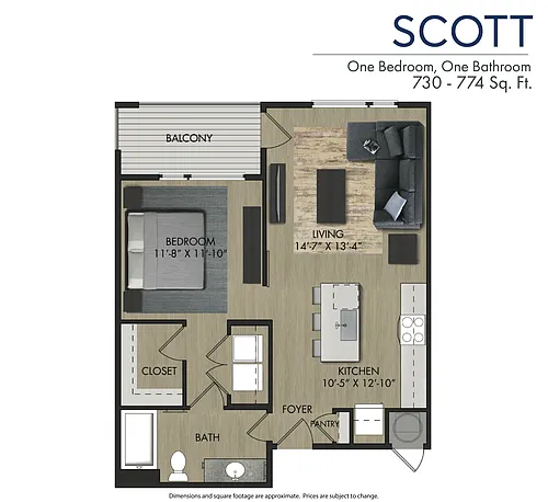 Floor plan Scott