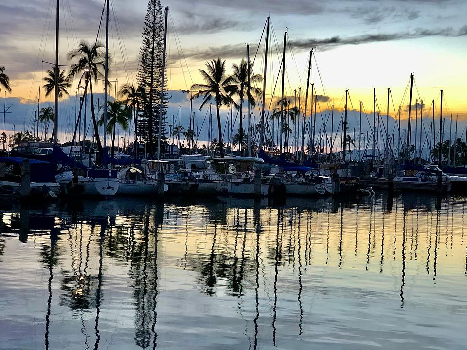 Harbor across the street