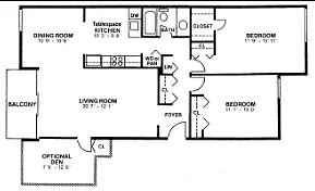 Floor plan B4