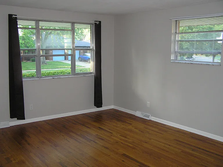 Living Room: W 14'6"x L 16'5"= 230sq. ft One of four