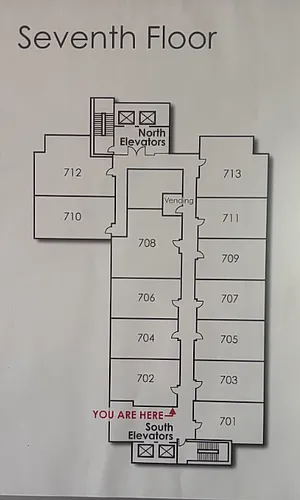 Floor plan 7th Floor