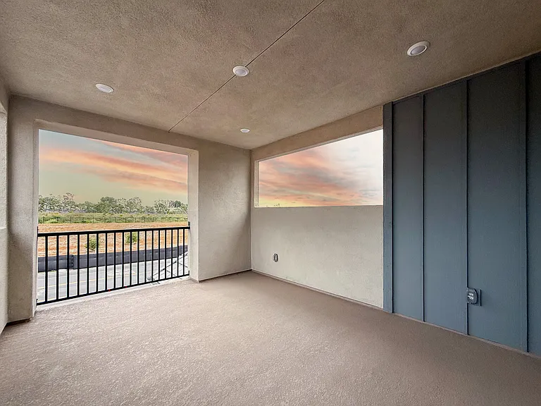 Enclosed Patio with Unobstructed Views