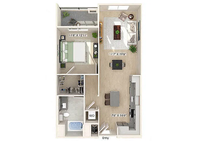 Floor plan A6