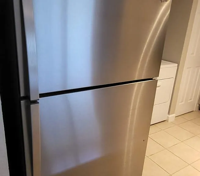 Stainless steal fridge