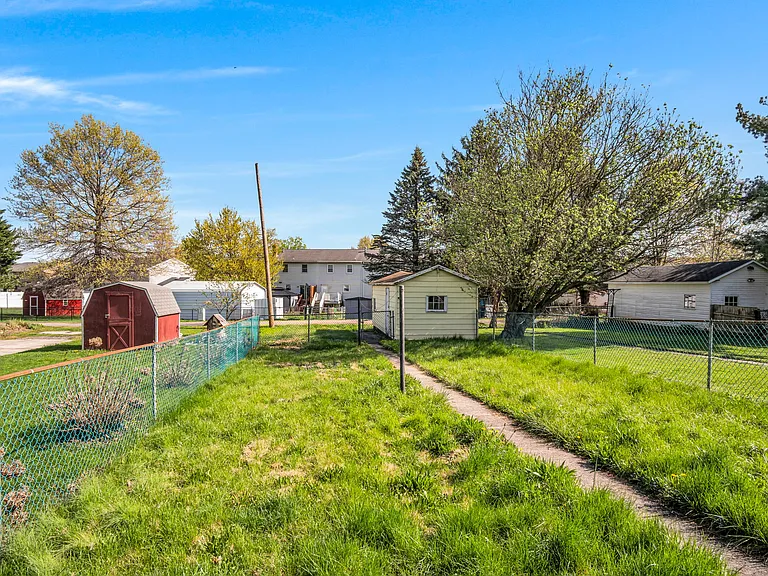 Rear Yard looking toward rear of property