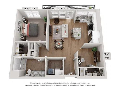 Floor plan A4 - Azure