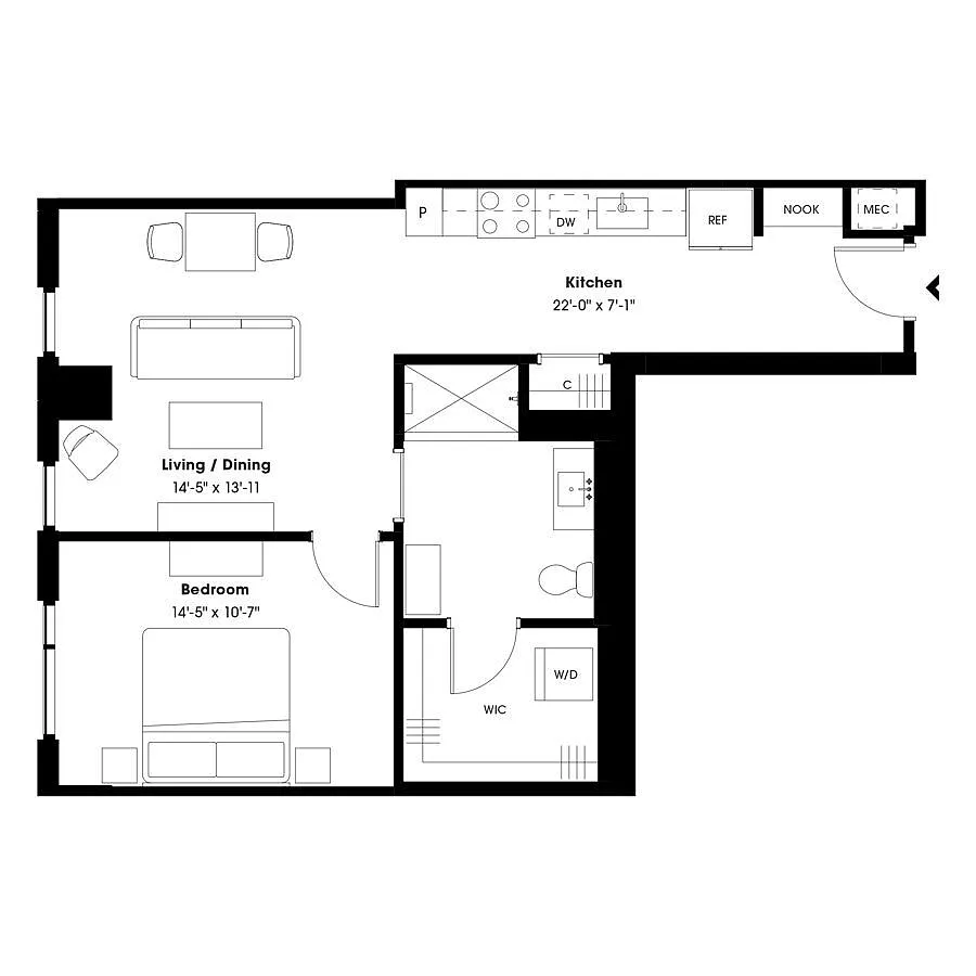 Floor plan A6