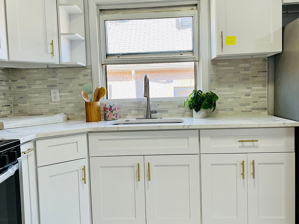 renovated kitchen in another apt.