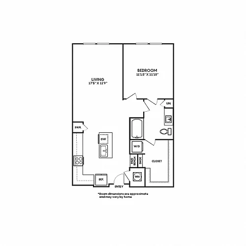 Floor plan A16