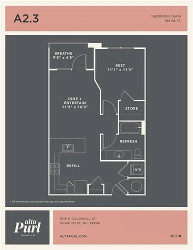 Floor plan A23