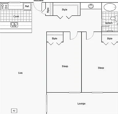 _Calderra-Style-2-Two-Bed-NO-FURINTURE-875-sq-ft _Calderra-Style-2-Two-Bed-NO-FURINTURE-875-sq-ft