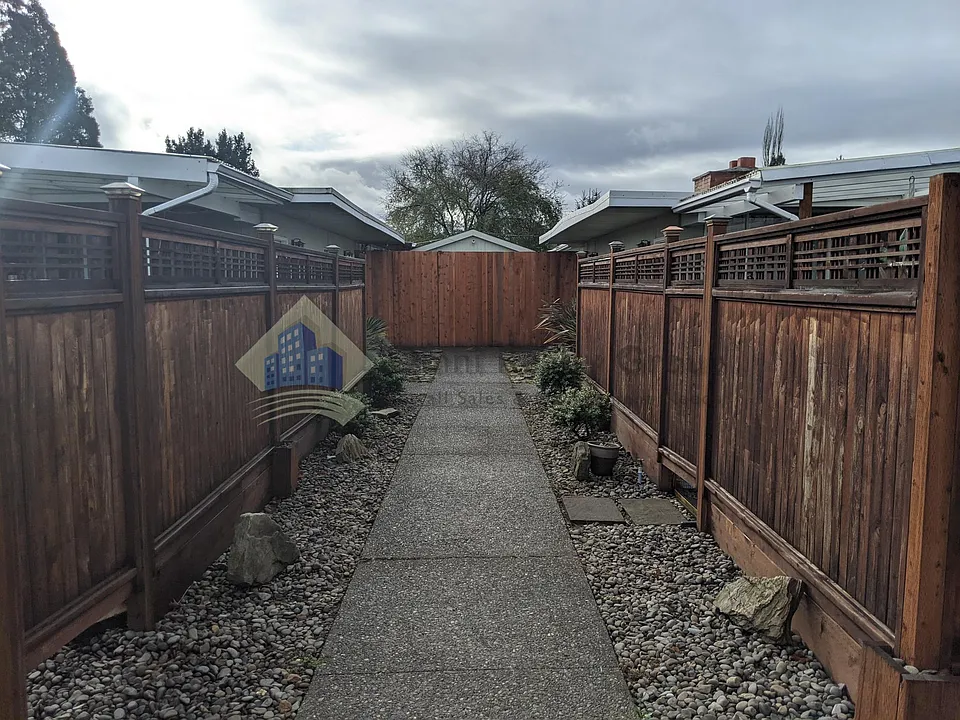 Walkway to Apartment Entrance