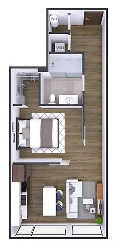 Floor plan 301-A10