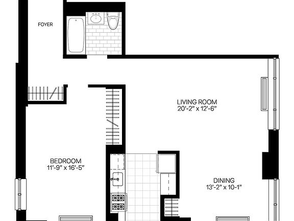 2nd image of 200 W 26th St APT 4M