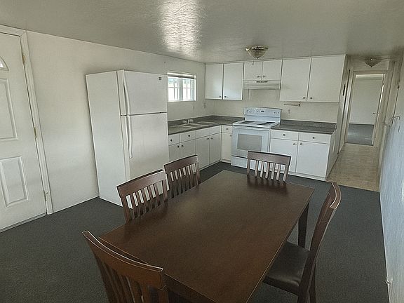 table and chairs not included