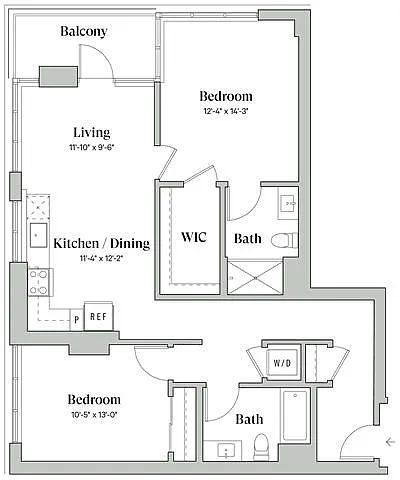 Floor plan D12