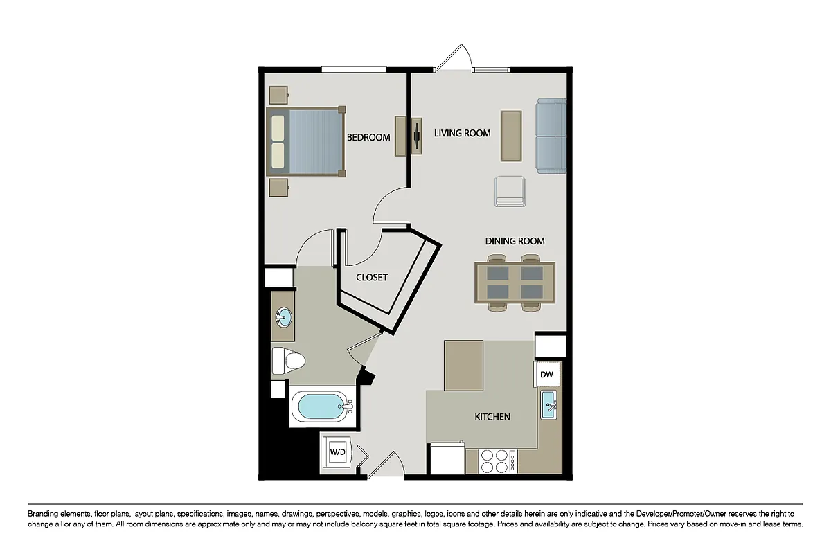 Floor plan The Keats