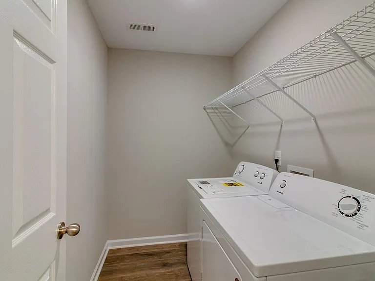 Extra Large Laundry Room with Washer and Dryer on Main Level