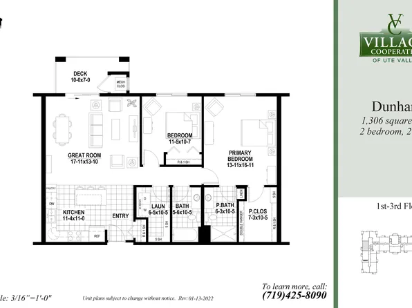 Dunham Plan, Village Cooperative of Ute Valley (Active Adults 55+)