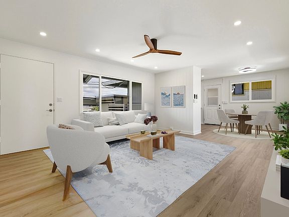 Living Room entry at left of picture window