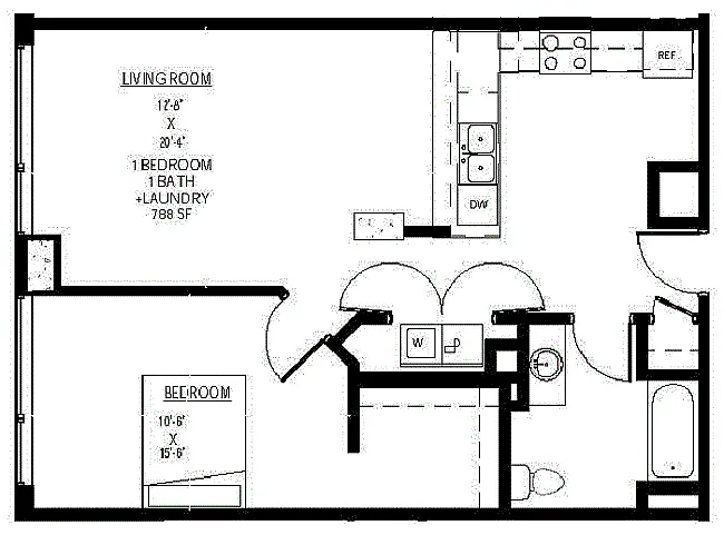 Floor plan 907