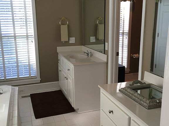 Master bath with garden tub