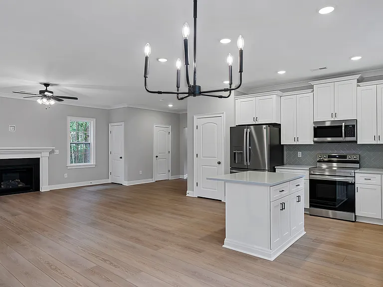 dining and living area