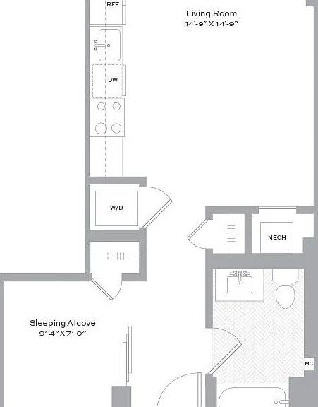 S01S floor plan Harbor 1500