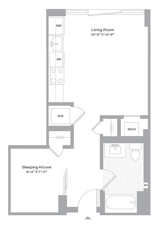 Floor plan S01S