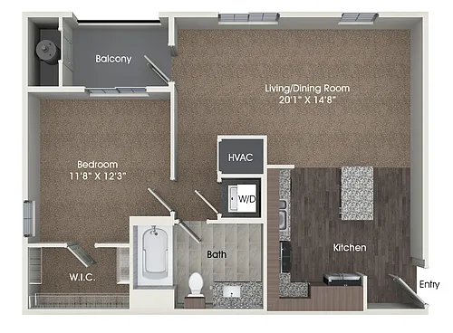 Floor plan A1