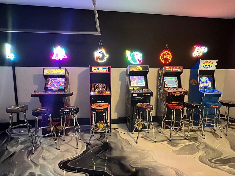 Game room right side view