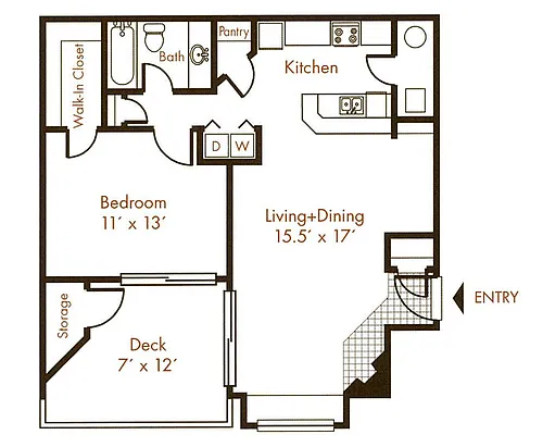 Floor plan Pinyon