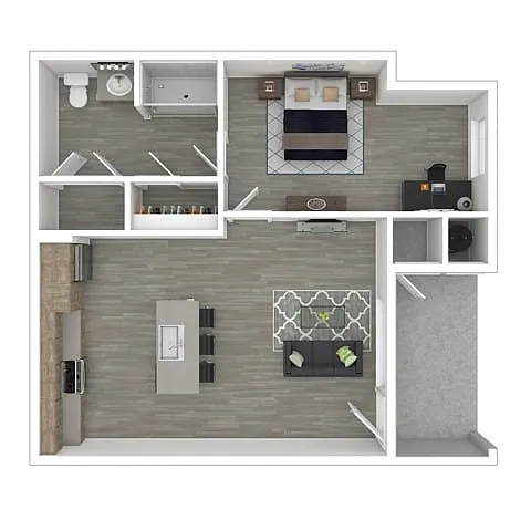 Floor plan The Artisan B
