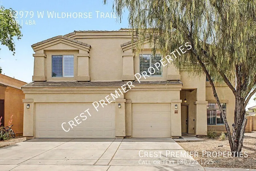 Beautiful 6-Bedroom, 4-Bathroom Home in Desirable Ogden Community Maricopa, AZ — Photo 1